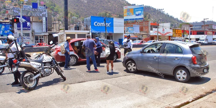 Foto: Adrián Gaytán // Incremento del parque vehicular y repuntan los accidentes viales.