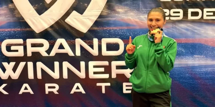 Isabella Avellaneda: La karateca oaxaqueña que conquista el Oro en el Grand Winner 2026