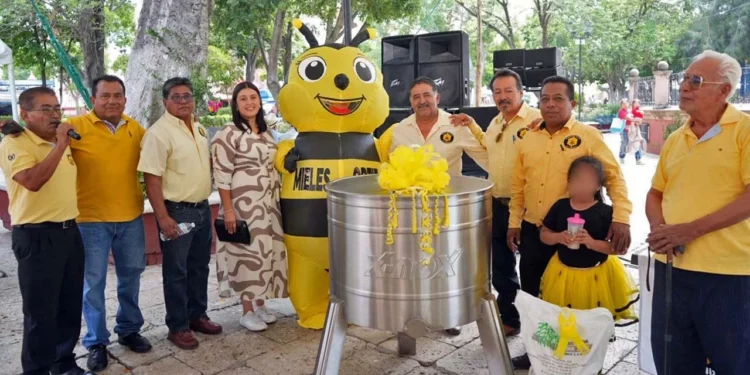 La Organización Apícola de la Mixteca realizó por cuarta vez este festival en el Parque Independencia de Huajuapan.