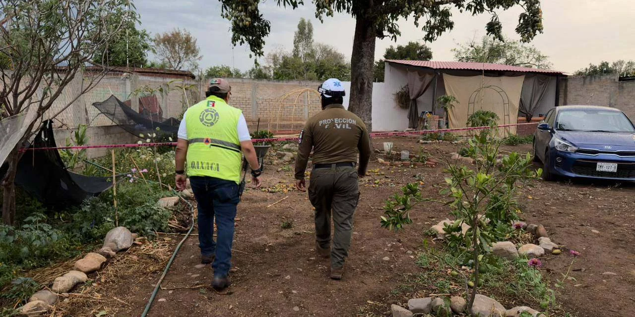 Los municipios ubicados en la región de los Valles Centrales, también se vieron afectados.