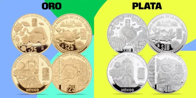 ¿Cuánto cuestan las monedas de oro y plata del Mundial 2026?