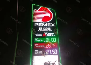 Foto: Pedro Silva Alanis // El precio del diésel por litro ya se encuentra entre los 28.70 hasta los 29.99 pesos.