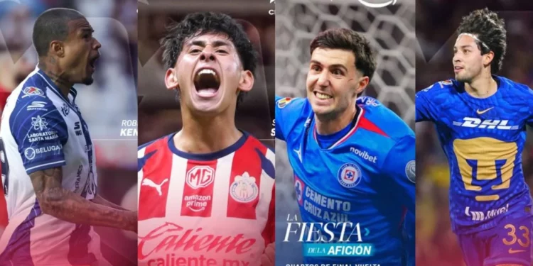 ¡Listos los horarios! Chivas, Cruz Azul, Pumas y Pachuca van por la Final del Clausura 2026
