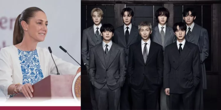 ¡BTS en Palacio Nacional! Claudia Sheinbaum recibirá al grupo en el Zócalo: Horario y cómo verlos