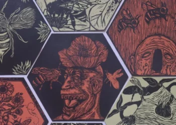 “Susurros de la Colmena”: Inauguran exposición gráfica colectiva en Oaxaca para salvar a las abejas