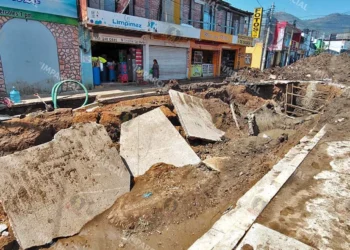 Fotos: Jesús Santiago López // Una zona de guerra está convertida la agencia municipal de San Martín Mexicapam.