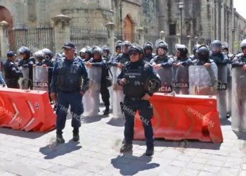 Foto: Adrián Gaytán // Urgen la profesionalización de la Policía Municipal.