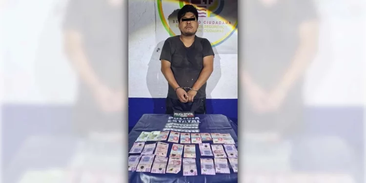 Valentín S. G., presunto operador delictivo en la Segunda Sección, fue interceptado y neutralizado por efectivos de la Policía Estatal.