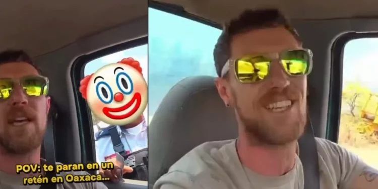 VIDEO | “¿Cuánto traes?”: extranjero exhibe presunto abuso vial en Oaxaca