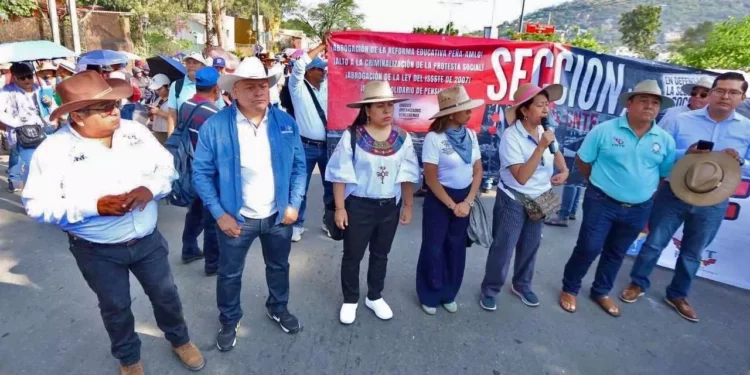 Foto: Estación Foto // Rechaza Sección 22 adelanto del cierre del ciclo escolar de la SEP