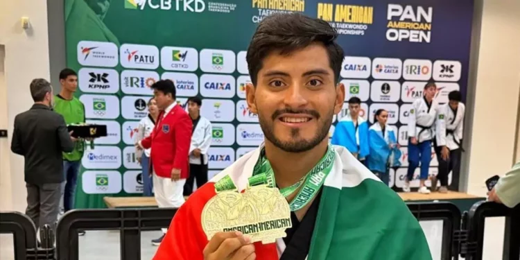 Plata en Panamericano de Taekwondo 2026