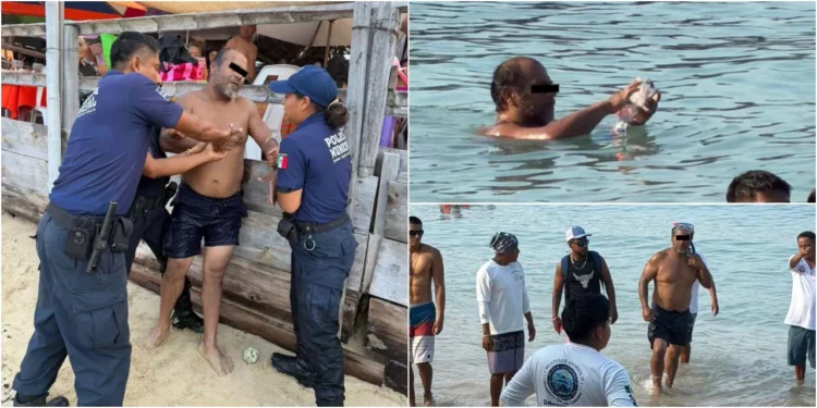 Turista, detenido por presuntamente acosar a mujeres en Playa La Entrega