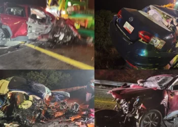VIDEO | ¡Asfalto mortal en el Istmo! Carambola de fuego deja cuatro vidas apagadas y caos total