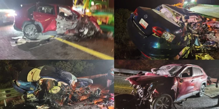 VIDEO | ¡Asfalto mortal en el Istmo! Carambola de fuego deja cuatro vidas apagadas y caos total