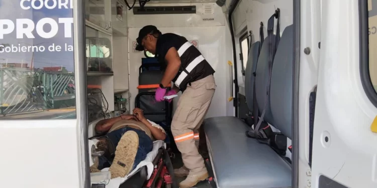 Se electrocuta trabajador en Juchitán; denuncian falta de respuesta del 911