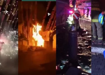 VIDEO | ¡Tradición peligrosa! Explosión en Amatitán deja una muerte y 23 heridos