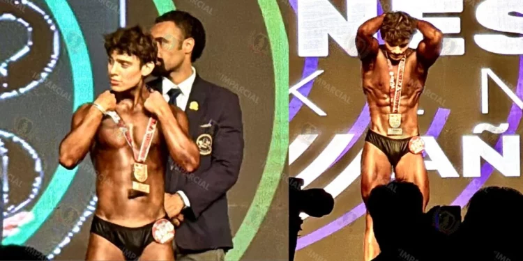 ¡Oaxaca conquista el podio nacional! Con apenas 15 años conquista medalla en el Mr. México 2026