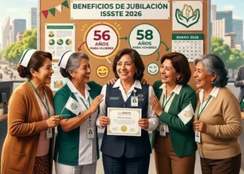 Mujeres del ISSSTE podrán jubilarse antes: reducción de edad a 56 años entra en vigor en 2026