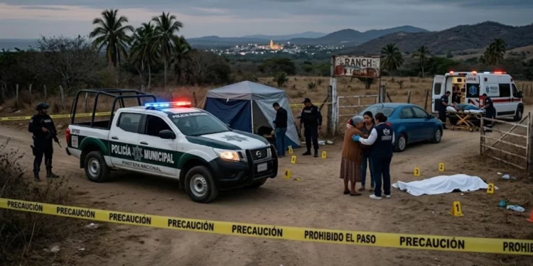 Balacera en Corralero deja un menor muerto y su padre grave