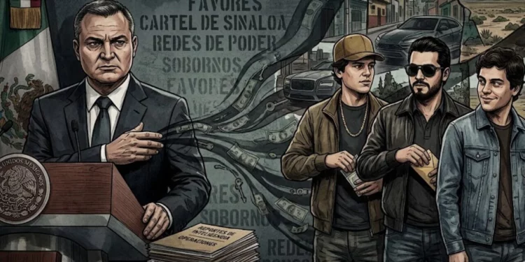¡García luna y “Los Chapitos”! La sombra de una presunta red de favores que marcó la guerra antinarco