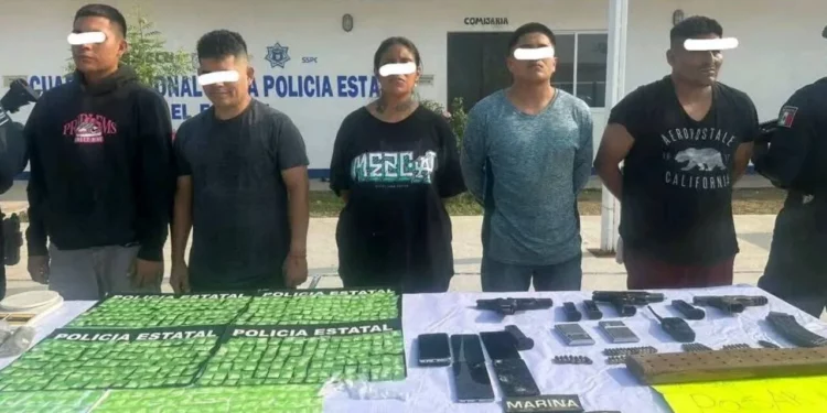 Atrapan a cinco presuntos integrantes de célula criminal en el Istmo