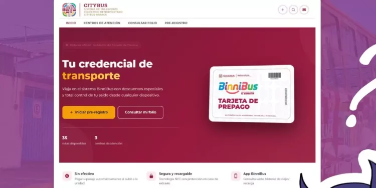 Dan marcha atrás en requisitos del BinniBus tras críticas por uso de datos personales