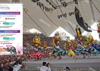 Guelaguetza 2026 arranca venta de boletos con precios de hasta mil 600 pesos y acceso limitado en preventa