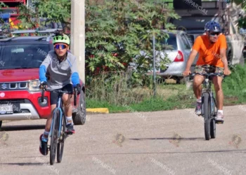 Fotos: Leobardo García Reyes // Desde hace tres años incursionó en el ciclismo.
