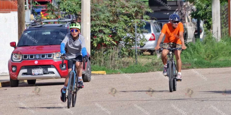 Fotos: Leobardo García Reyes // Desde hace tres años incursionó en el ciclismo.