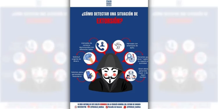 La Fiscalía exhortó a la ciudadanía a mantenerse alerta y denunciar los números extorsivos a las líneas de emergencia.