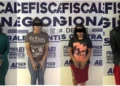 Los detenidos fueron trasladados ante el Ministerio Público para enfrentar cargos por robo con violencia e intimidación a sus víctimas.