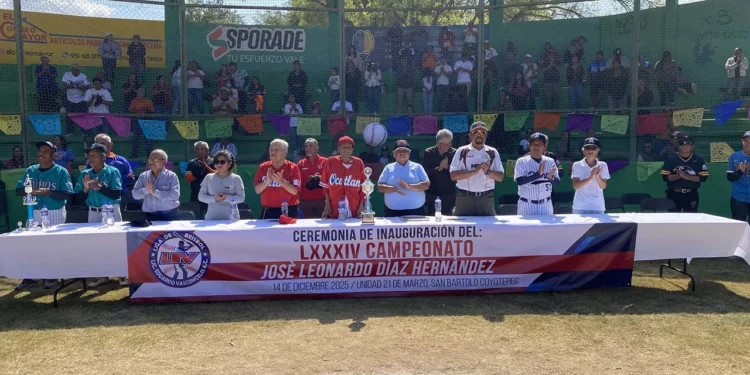 Alistan el Torneo 85 de la Liga Lic. Eduardo Vasconcelos.