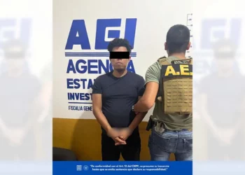 El imputado G.C.C. fue capturado por la AEI en la carretera Teotitlán-Huautla.