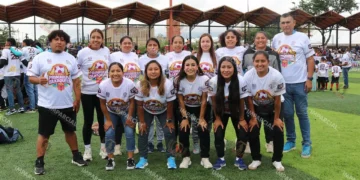 Foto: Leobaro García // Equipos oaxaqueños en la etapa estatal del Mundialito.