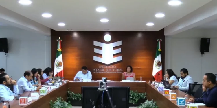 Foto: IEEPCO // Sesión extraordinaria del IEEPCO.
