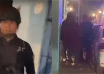 Usuarios de redes sociales compartieron ampliamente el video donde se capta el momento exacto de la agresión y exigen el cese de abusos por parte de la Policía Municipal.