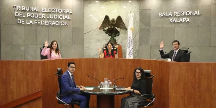 Foto: TEPJF // Sala Xalapa del TEPJF.