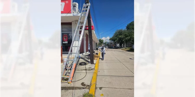 El corte de redes incomunicó de manera simultánea al centro del municipio y a las agencias rurales aledañas.
