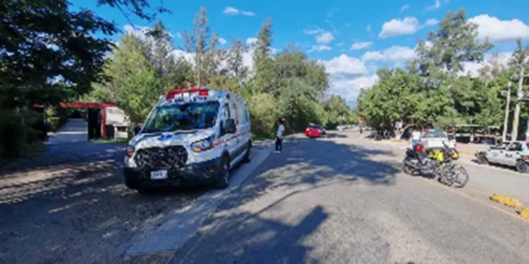 Un hombre de la tercera edad salvó la vida de milagro tras colisionar fuertemente contra un auto de alquiler.