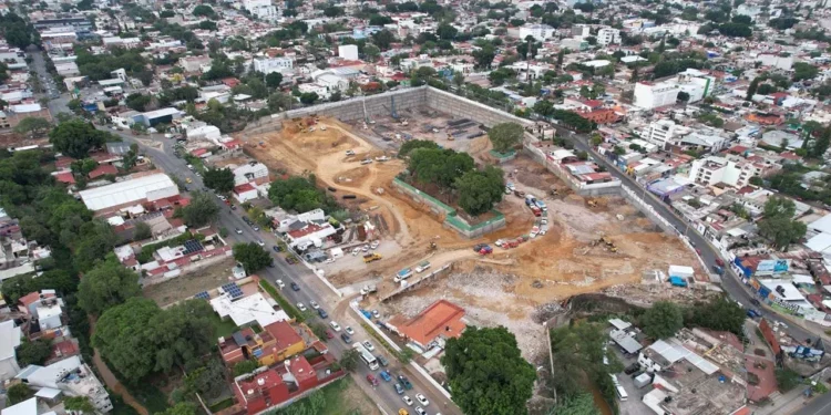Foto: redes sociales // La obra no contaba con permisos al ser iniciada, han reconocido autoridades.
