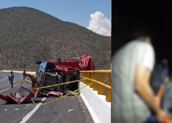 Volcadura de camión deja tres muertos, tres heridos y dos desaparecidos en la Cuacnopalan-Oaxaca
