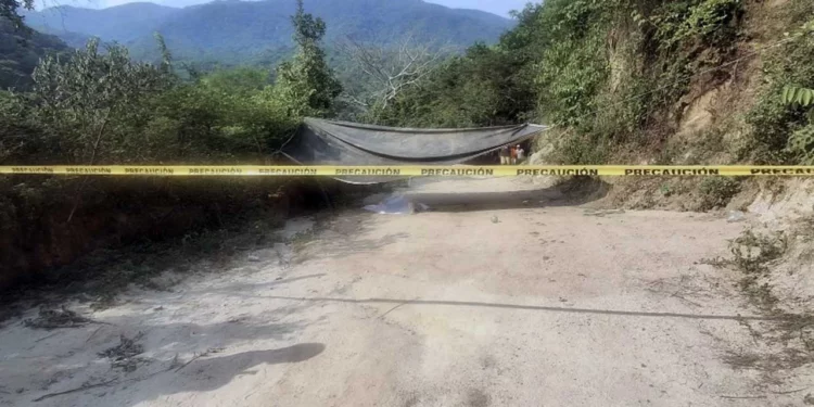Agentes investigadores y peritos forenses procesaron la escena del crimen.