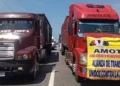 Foto: Agencias // Anunciaban para hoy bloqueos en carreteras de acceso a Oaxaca vía Puebla.