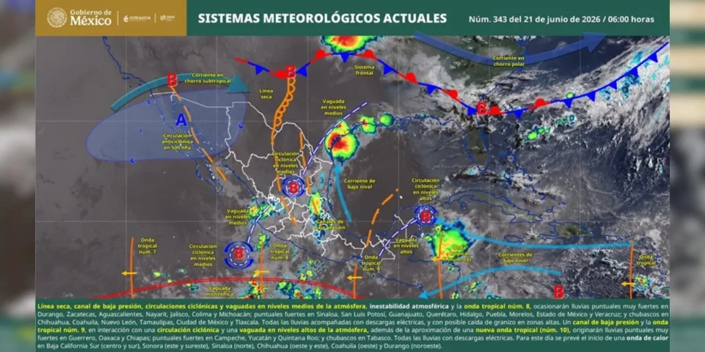  ¡Oaxaca en alerta por temporal de lluvias! Autoridades advierten riesgos en carreteras y zonas ribereñas
