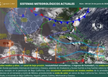 Ondas tropicales y mar de fondo ponen a Oaxaca bajo vigilancia por lluvias y vientos intensos