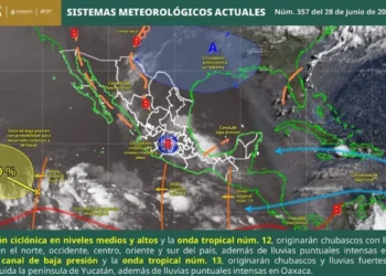 Persistirá el temporal en Oaxaca: tormentas eléctricas y rachas de viento amenazan varias regiones