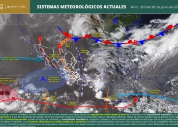 Oaxaca en alerta por lluvias intensas; autoridades vigilan posible formación ciclónica