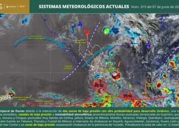 ¿Se acerca un ciclón? Oaxaca entra en alerta por lluvias intensas y fuerte inestabilidad