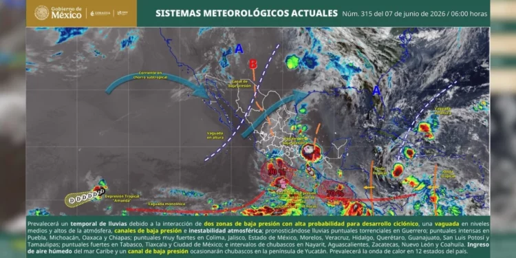 ¿Se acerca un ciclón? Oaxaca entra en alerta por lluvias intensas y fuerte inestabilidad