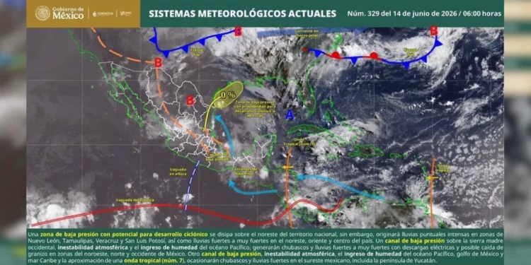 Oaxaca bajo presión climática: lluvias, tormentas y oleaje mantienen alerta en varias regiones
